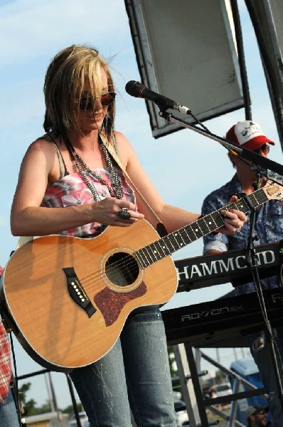 Kristen Kelly at the Hutto 100 Celebration Music Festival, Hutto, Texas 07/