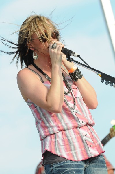 Kristen Kelly at the Hutto 100 Celebration Music Festival, Hutto, Texas 07/