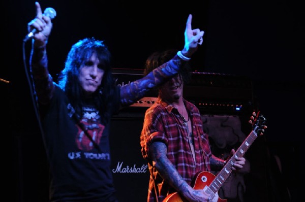 L.A.Guns at Rock City Icehouse, Austin, Texas