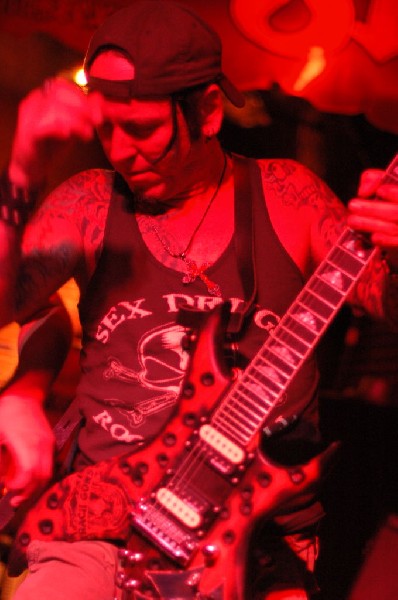 L.A. Guns featuring Tracii Guns, at The Red Eyed Fly, Austin, Texas