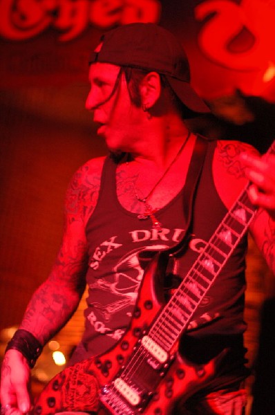 L.A. Guns featuring Tracii Guns, at The Red Eyed Fly, Austin, Texas