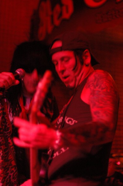 L.A. Guns featuring Tracii Guns, at The Red Eyed Fly, Austin, Texas
