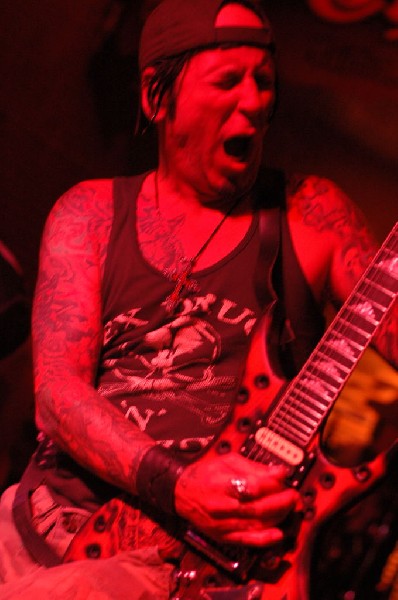 L.A. Guns featuring Tracii Guns, at The Red Eyed Fly, Austin, Texas