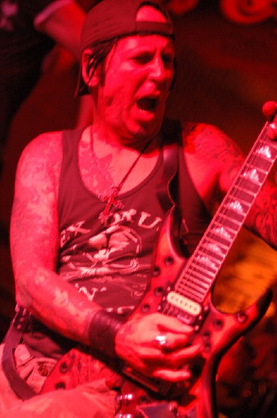 L.A. Guns featuring Tracii Guns, at The Red Eyed Fly, Austin, Texas