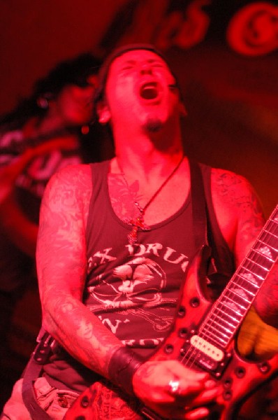 L.A. Guns featuring Tracii Guns, at The Red Eyed Fly, Austin, Texas