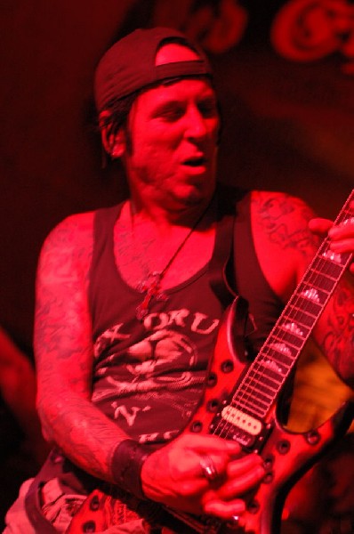 L.A. Guns featuring Tracii Guns, at The Red Eyed Fly, Austin, Texas