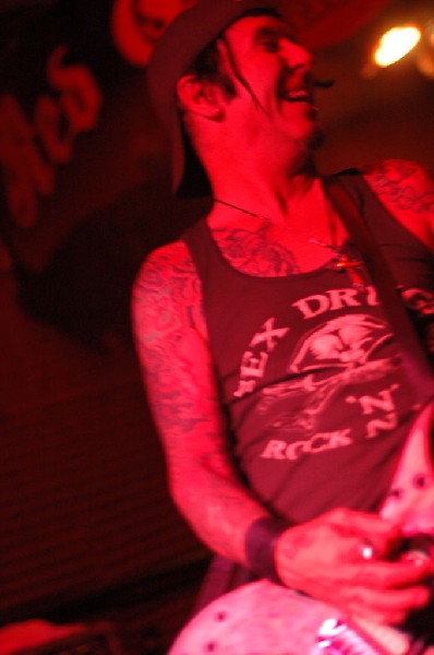 L.A. Guns featuring Tracii Guns, at The Red Eyed Fly, Austin, Texas