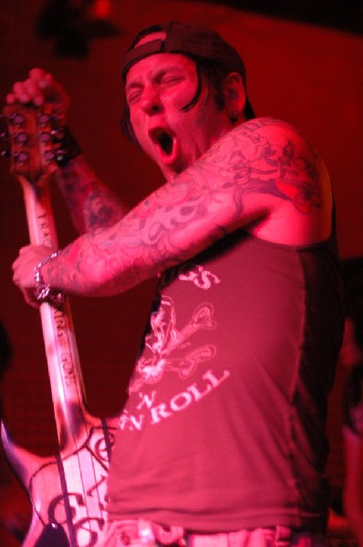 L.A. Guns featuring Tracii Guns, at The Red Eyed Fly, Austin, Texas