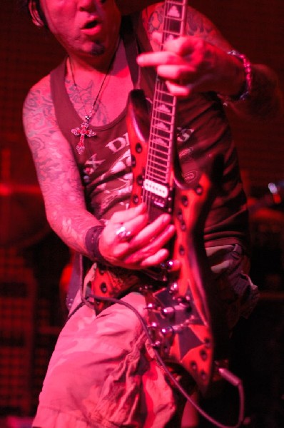 L.A. Guns featuring Tracii Guns, at The Red Eyed Fly, Austin, Texas