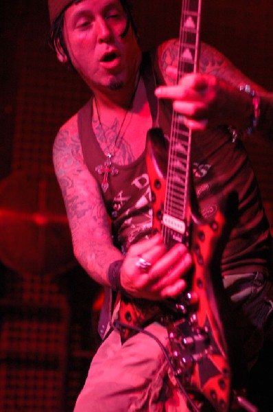 L.A. Guns featuring Tracii Guns, at The Red Eyed Fly, Austin, Texas
