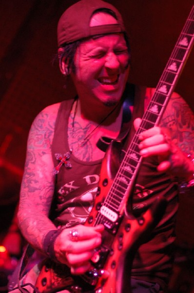 L.A. Guns featuring Tracii Guns, at The Red Eyed Fly, Austin, Texas