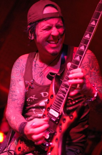 L.A. Guns featuring Tracii Guns, at The Red Eyed Fly, Austin, Texas