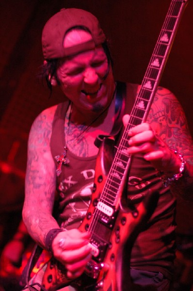 L.A. Guns featuring Tracii Guns, at The Red Eyed Fly, Austin, Texas