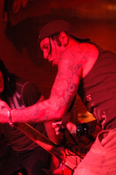 L.A. Guns featuring Tracii Guns, at The Red Eyed Fly, Austin, Texas