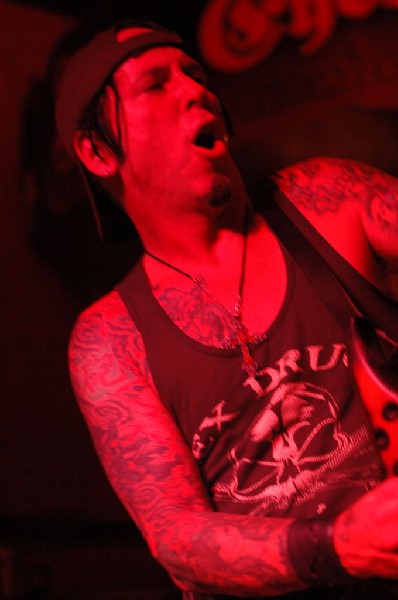 L.A. Guns featuring Tracii Guns, at The Red Eyed Fly, Austin, Texas