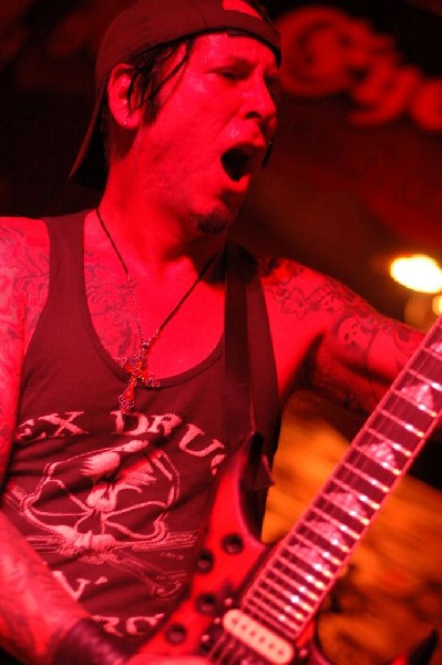 L.A. Guns featuring Tracii Guns, at The Red Eyed Fly, Austin, Texas