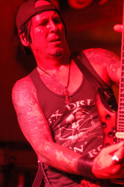 L.A. Guns featuring Tracii Guns, at The Red Eyed Fly, Austin, Texas
