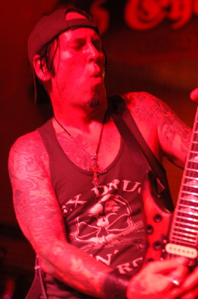 L.A. Guns featuring Tracii Guns, at The Red Eyed Fly, Austin, Texas