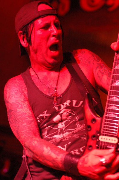 L.A. Guns featuring Tracii Guns, at The Red Eyed Fly, Austin, Texas