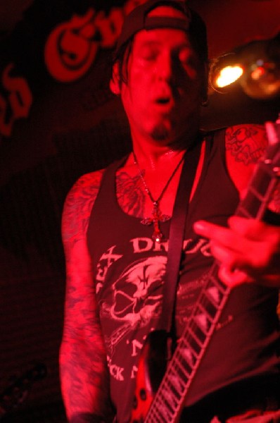 L.A. Guns featuring Tracii Guns, at The Red Eyed Fly, Austin, Texas