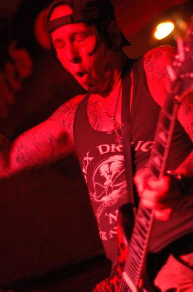 L.A. Guns featuring Tracii Guns, at The Red Eyed Fly, Austin, Texas