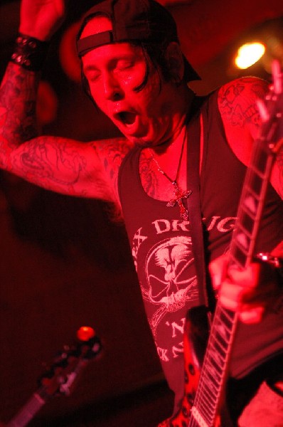 L.A. Guns featuring Tracii Guns, at The Red Eyed Fly, Austin, Texas