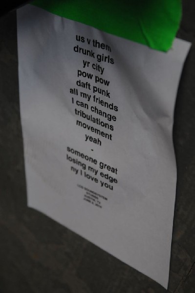 LCD Soundsystem at Stubb's BarBQ, Austin, Texas 06/08/10 - photo by Jeff Ba