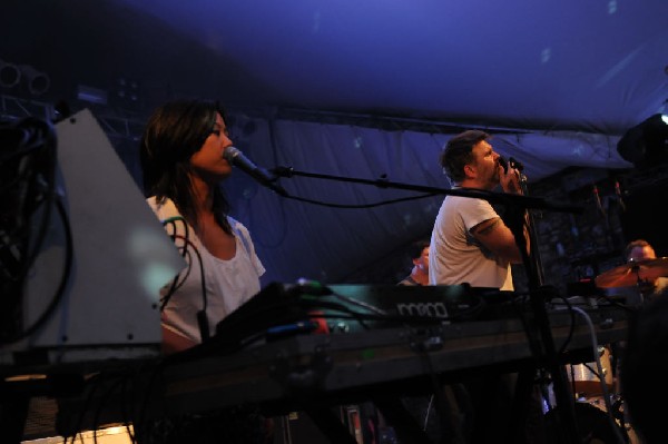 LCD Soundsystem at Stubb's BarBQ, Austin, Texas 06/08/10 - photo by Jeff Ba