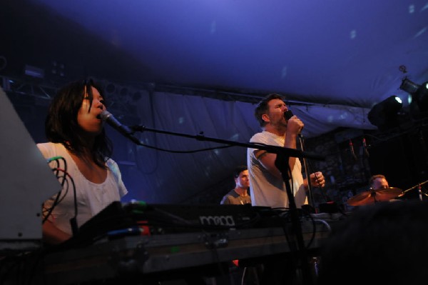 LCD Soundsystem at Stubb's BarBQ, Austin, Texas 06/08/10 - photo by Jeff Ba