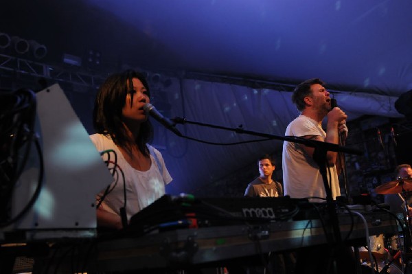 LCD Soundsystem at Stubb's BarBQ, Austin, Texas 06/08/10 - photo by Jeff Ba