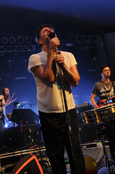 LCD Soundsystem at Stubb's BarBQ, Austin, Texas 06/08/10 - photo by Jeff Ba