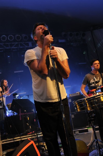 LCD Soundsystem at Stubb's BarBQ, Austin, Texas 06/08/10 - photo by Jeff Ba