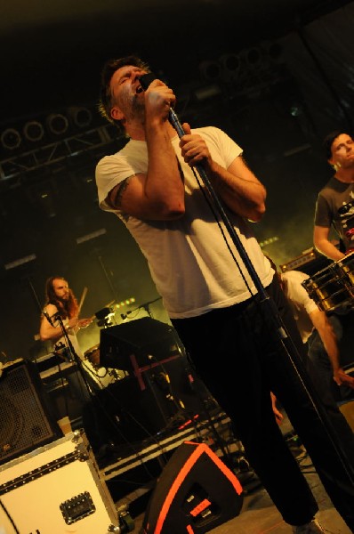 LCD Soundsystem at Stubb's BarBQ, Austin, Texas 06/08/10 - photo by Jeff Ba