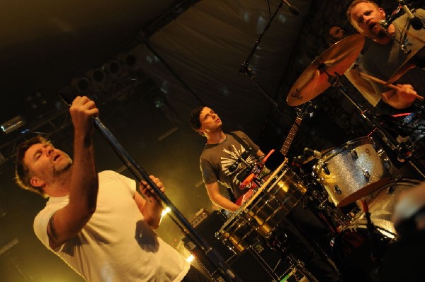 LCD Soundsystem at Stubb's BarBQ, Austin, Texas 06/08/10 - photo by Jeff Ba