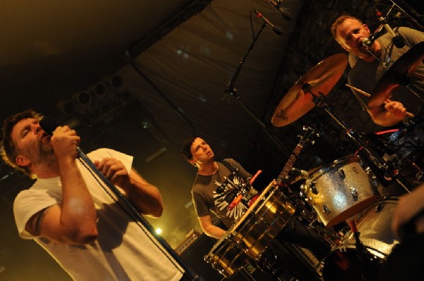 LCD Soundsystem at Stubb's BarBQ, Austin, Texas 06/08/10 - photo by Jeff Ba