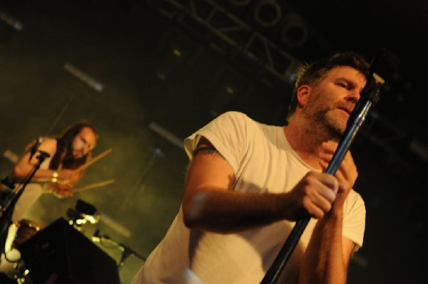 LCD Soundsystem at Stubb's BarBQ, Austin, Texas 06/08/10 - photo by Jeff Ba