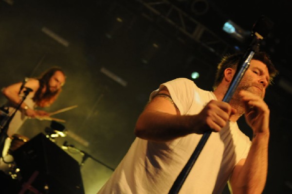 LCD Soundsystem at Stubb's BarBQ, Austin, Texas 06/08/10 - photo by Jeff Ba