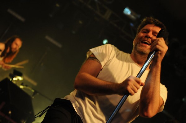 LCD Soundsystem at Stubb's BarBQ, Austin, Texas 06/08/10 - photo by Jeff Ba