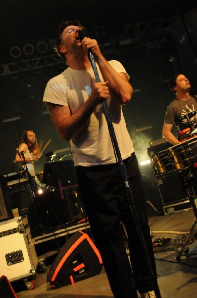 LCD Soundsystem at Stubb's BarBQ, Austin, Texas 06/08/10 - photo by Jeff Ba