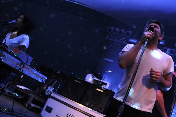 LCD Soundsystem at Stubb's BarBQ, Austin, Texas 06/08/10 - photo by Jeff Ba