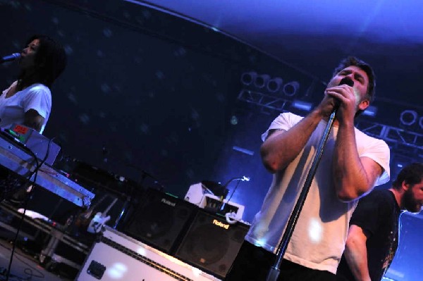 LCD Soundsystem at Stubb's BarBQ, Austin, Texas 06/08/10 - photo by Jeff Ba