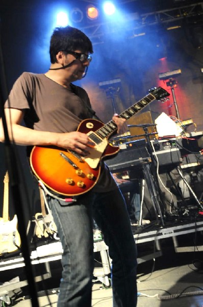 LCD Soundsystem at Stubb's BarBQ, Austin, Texas 06/08/10 - photo by Jeff Ba