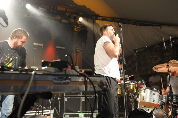 LCD Soundsystem at Stubb's BarBQ, Austin, Texas 06/08/10 - photo by Jeff Ba
