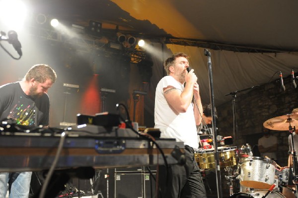 LCD Soundsystem at Stubb's BarBQ, Austin, Texas 06/08/10 - photo by Jeff Ba