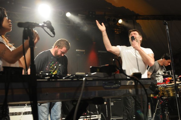 LCD Soundsystem at Stubb's BarBQ, Austin, Texas 06/08/10 - photo by Jeff Ba