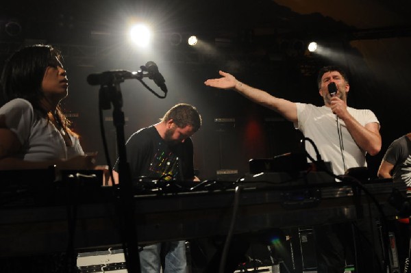 LCD Soundsystem at Stubb's BarBQ, Austin, Texas 06/08/10 - photo by Jeff Ba