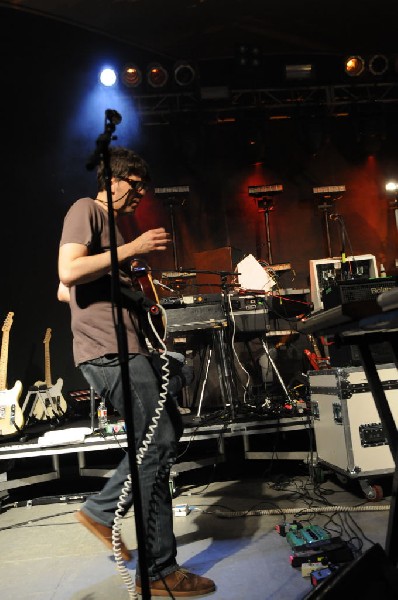 LCD Soundsystem at Stubb's BarBQ, Austin, Texas 06/08/10 - photo by Jeff Ba