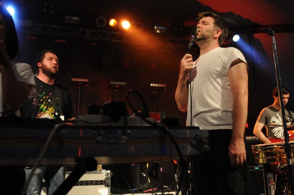 LCD Soundsystem at Stubb's BarBQ, Austin, Texas 06/08/10 - photo by Jeff Ba