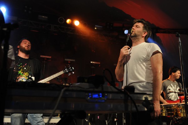 LCD Soundsystem at Stubb's BarBQ, Austin, Texas 06/08/10 - photo by Jeff Ba