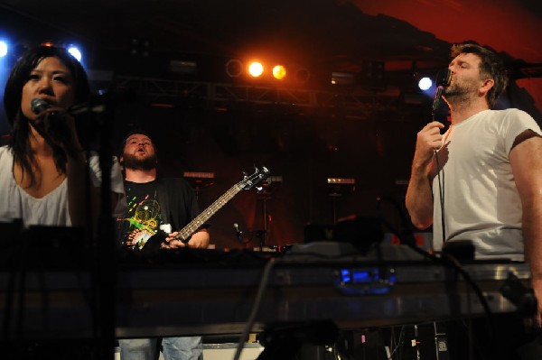 LCD Soundsystem at Stubb's BarBQ, Austin, Texas 06/08/10 - photo by Jeff Ba